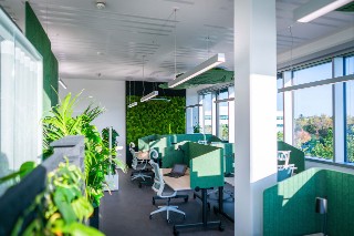 View into the SynergySpace at Fraunhofer IBP